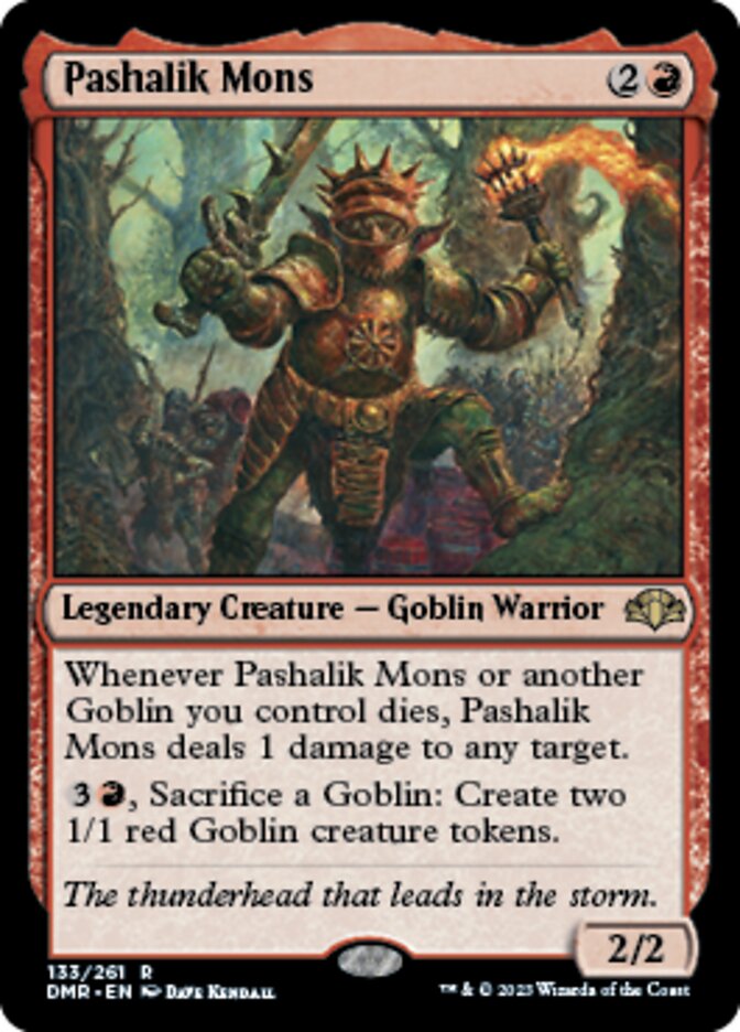 Pashalik Mons [Dominaria Remastered] MTG Single Magic: The Gathering    | Red Claw Gaming