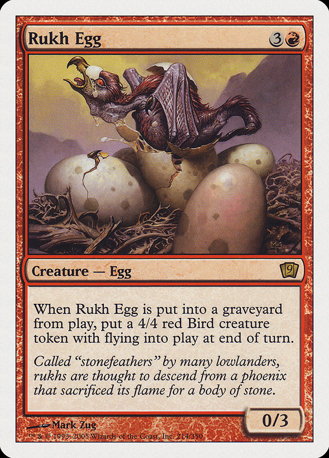 Rukh Egg [Ninth Edition] MTG Single Magic: The Gathering    | Red Claw Gaming
