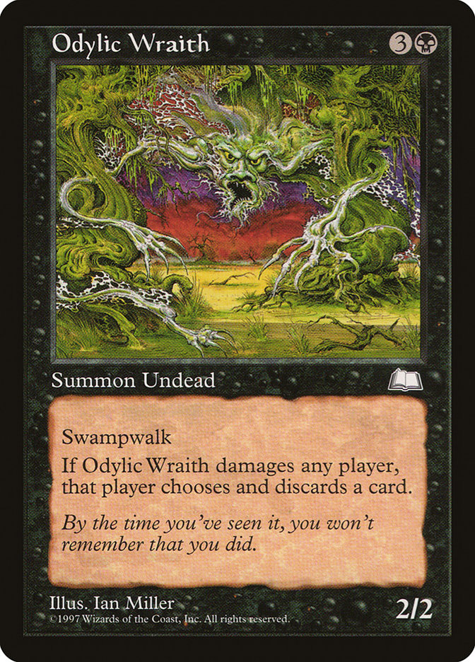 Odylic Wraith [Weatherlight] MTG Single Magic: The Gathering    | Red Claw Gaming