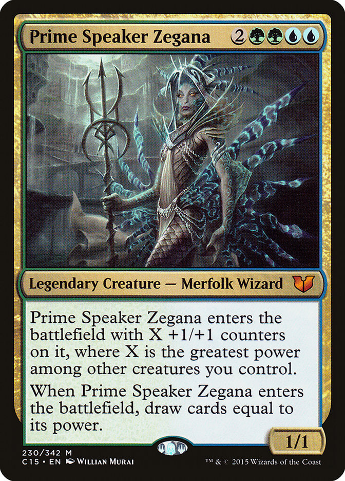 Prime Speaker Zegana [Commander 2015] MTG Single Magic: The Gathering    | Red Claw Gaming