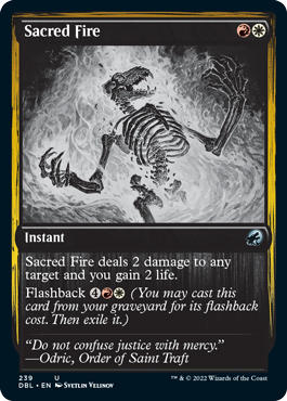 Sacred Fire [Innistrad: Double Feature] MTG Single Magic: The Gathering    | Red Claw Gaming