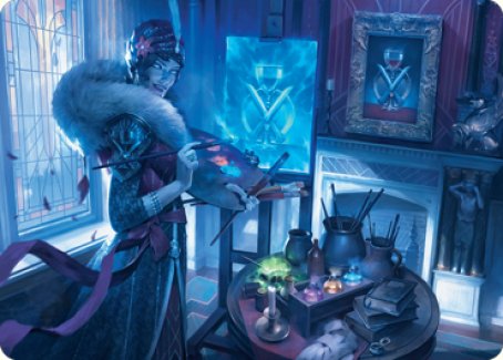 Flawless Forgery Art Card [Streets of New Capenna Art Series] MTG Single Magic: The Gathering    | Red Claw Gaming