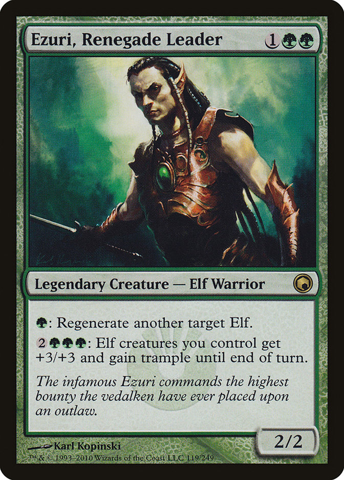 Ezuri, Renegade Leader [Scars of Mirrodin] MTG Single Magic: The Gathering    | Red Claw Gaming