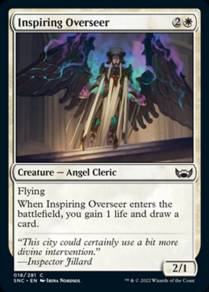 Inspiring Overseer [Streets of New Capenna] MTG Single Magic: The Gathering    | Red Claw Gaming