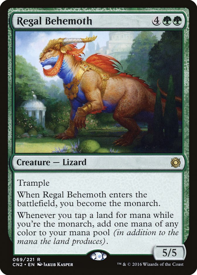 Regal Behemoth [Conspiracy: Take the Crown] MTG Single Magic: The Gathering    | Red Claw Gaming