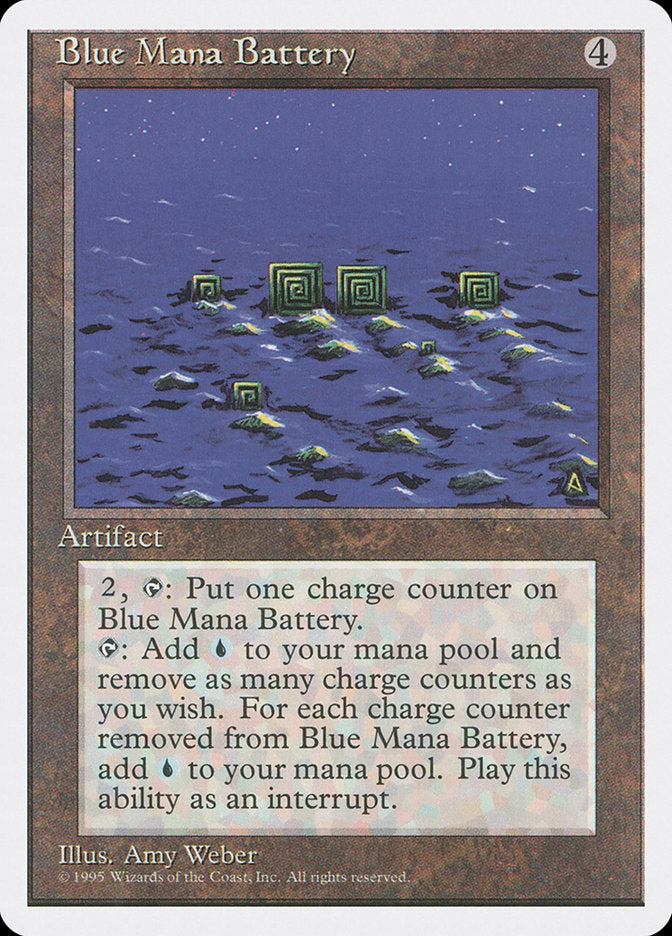 Blue Mana Battery [Fourth Edition] MTG Single Magic: The Gathering    | Red Claw Gaming