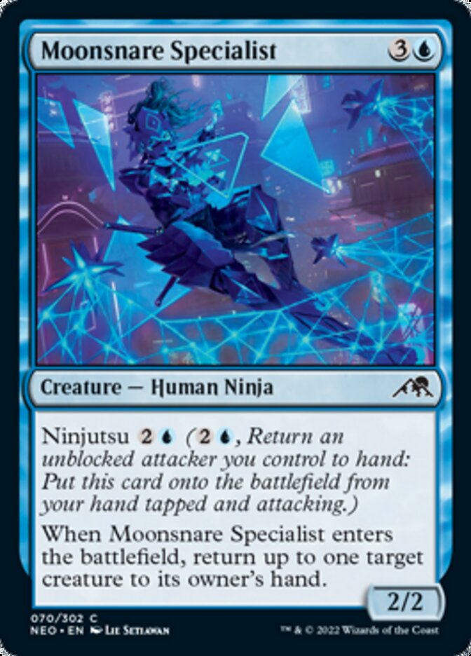 Moonsnare Specialist [Kamigawa: Neon Dynasty] MTG Single Magic: The Gathering    | Red Claw Gaming