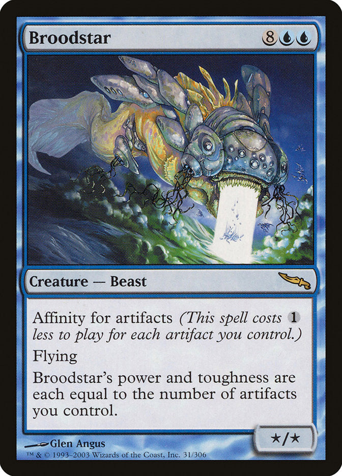 Broodstar [Mirrodin] MTG Single Magic: The Gathering    | Red Claw Gaming