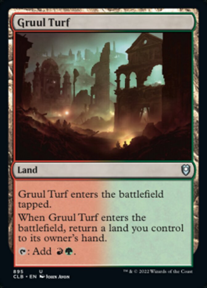 Gruul Turf [Commander Legends: Battle for Baldur's Gate] MTG Single Magic: The Gathering    | Red Claw Gaming