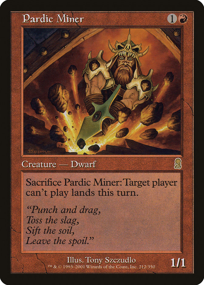 Pardic Miner [Odyssey] MTG Single Magic: The Gathering    | Red Claw Gaming