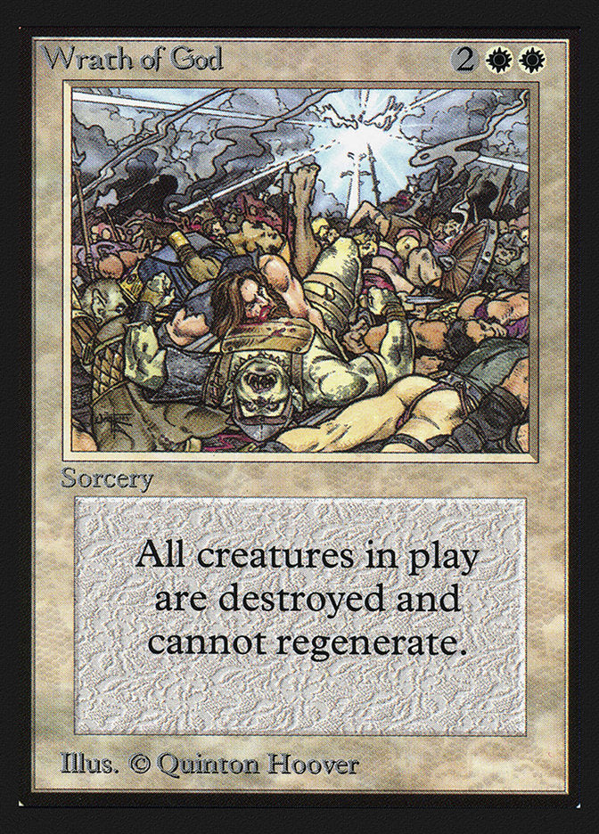 Wrath of God [International Collectors' Edition] MTG Single Magic: The Gathering    | Red Claw Gaming