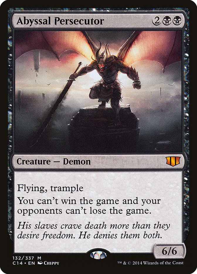Abyssal Persecutor [Commander 2014] MTG Single Magic: The Gathering    | Red Claw Gaming