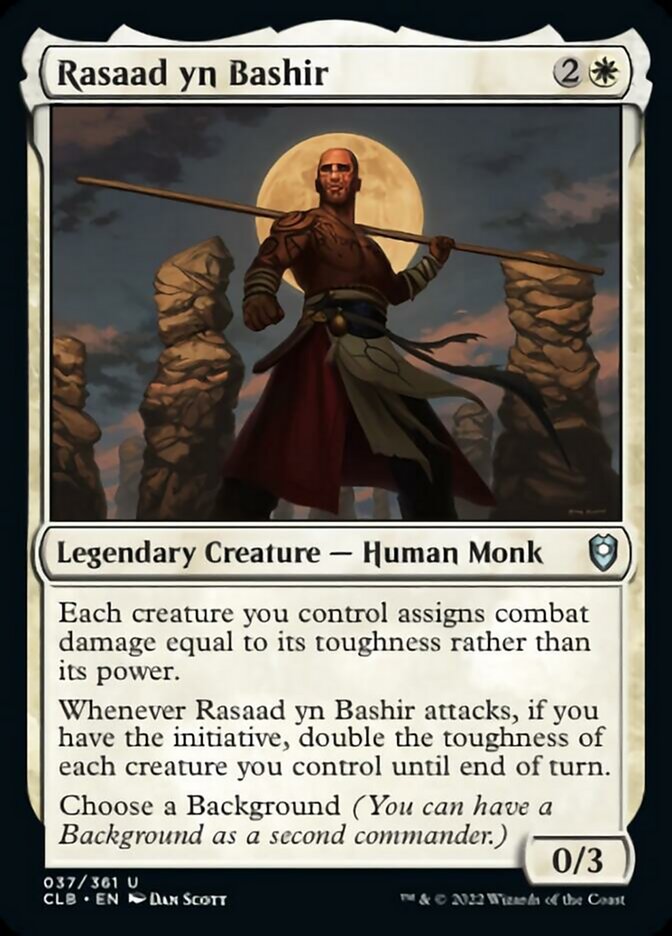 Rasaad yn Bashir [Commander Legends: Battle for Baldur's Gate] MTG Single Magic: The Gathering    | Red Claw Gaming