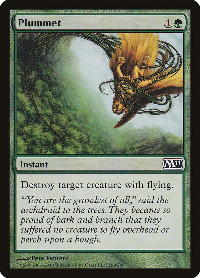 Plummet [Magic 2011] MTG Single Magic: The Gathering    | Red Claw Gaming