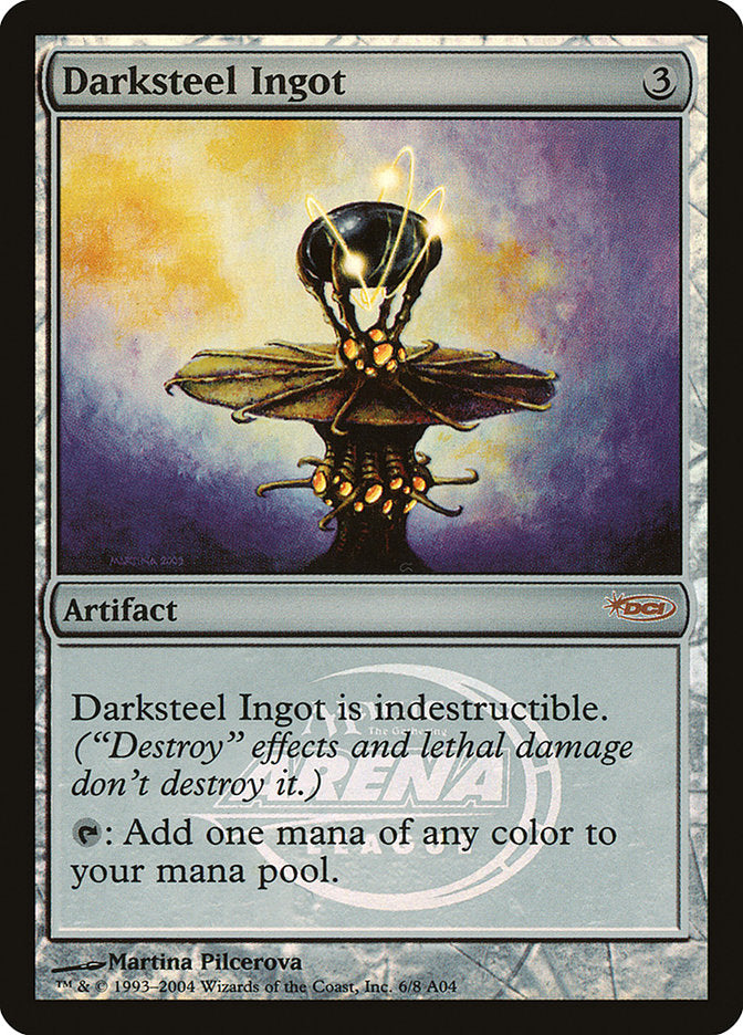 Darksteel Ingot [Arena League 2004] MTG Single Magic: The Gathering    | Red Claw Gaming