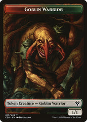 Drake // Goblin Warrior Double-Sided Token [Commander 2020 Tokens] MTG Single Magic: The Gathering    | Red Claw Gaming