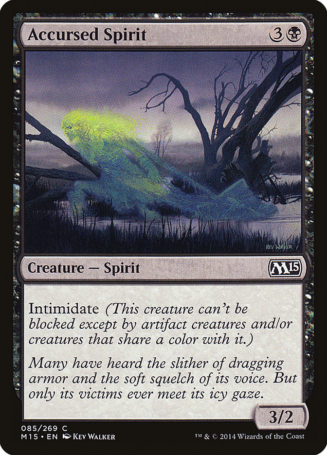 Accursed Spirit [Magic 2015] MTG Single Magic: The Gathering    | Red Claw Gaming