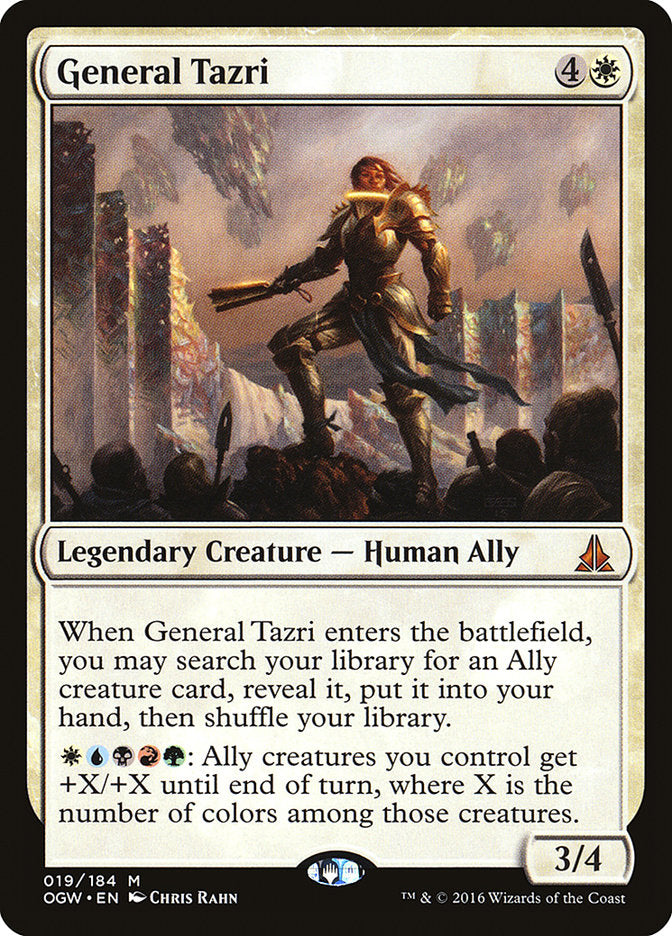 General Tazri [Oath of the Gatewatch] MTG Single Magic: The Gathering    | Red Claw Gaming