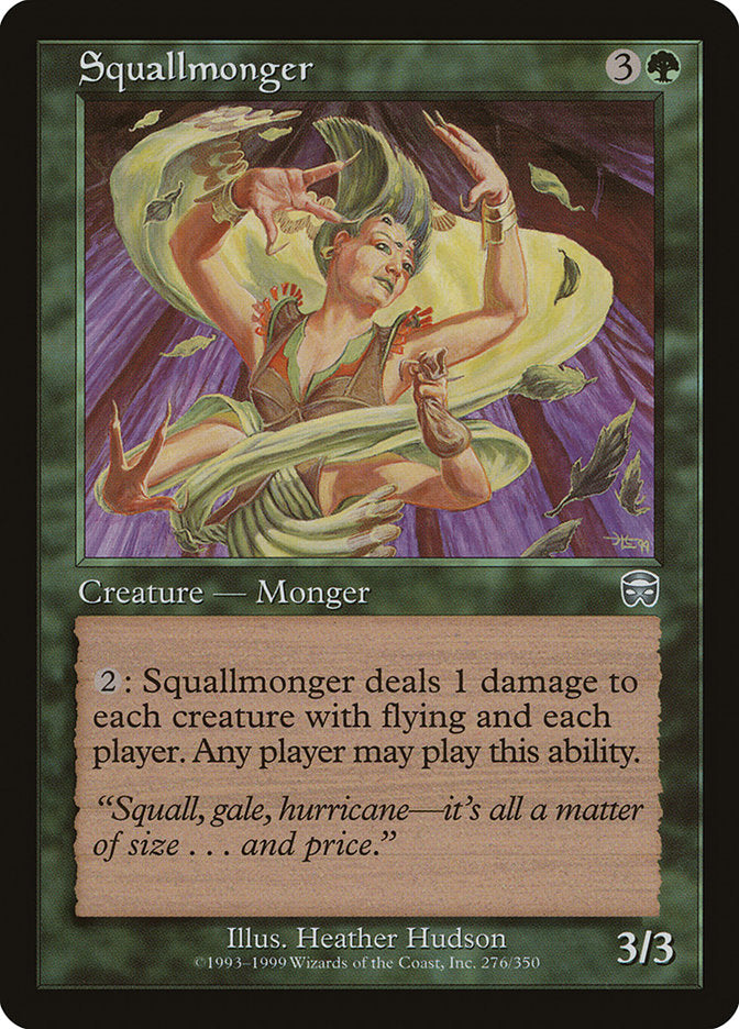 Squallmonger [Mercadian Masques] MTG Single Magic: The Gathering    | Red Claw Gaming