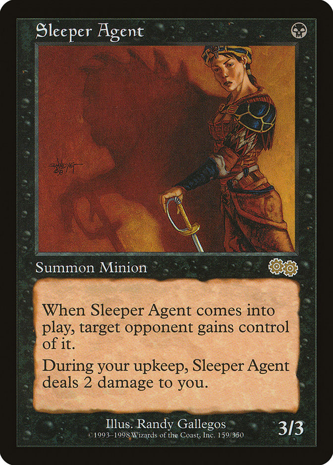 Sleeper Agent [Urza's Saga] MTG Single Magic: The Gathering    | Red Claw Gaming