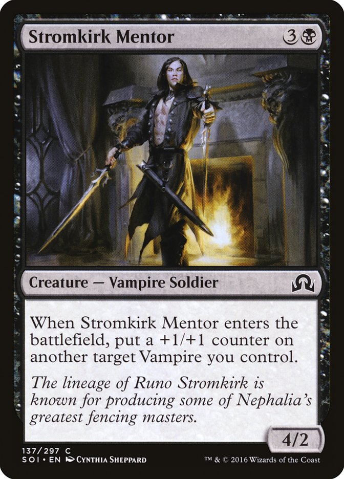 Stromkirk Mentor [Shadows over Innistrad] MTG Single Magic: The Gathering    | Red Claw Gaming