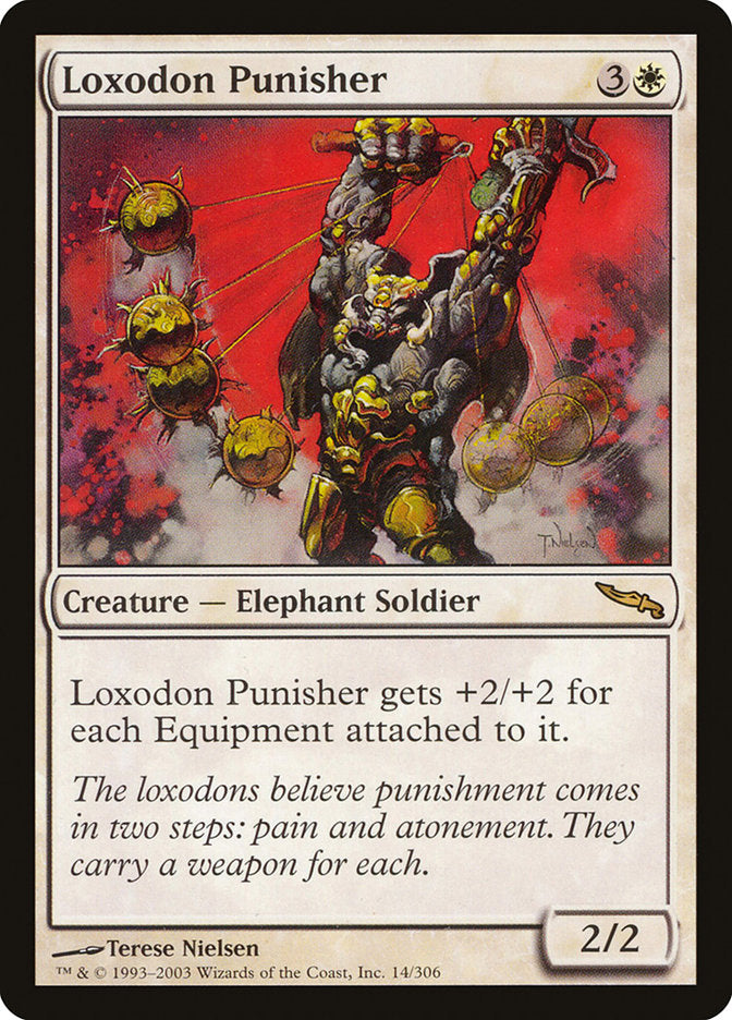 Loxodon Punisher [Mirrodin] MTG Single Magic: The Gathering    | Red Claw Gaming