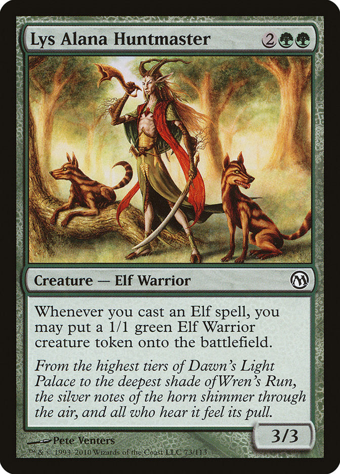 Lys Alana Huntmaster [Duels of the Planeswalkers] MTG Single Magic: The Gathering    | Red Claw Gaming