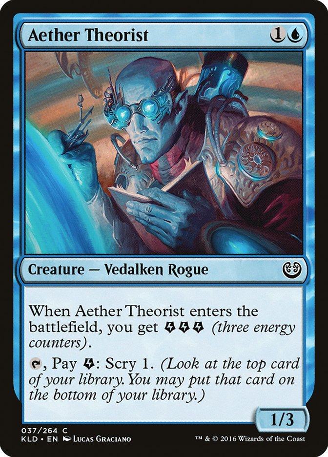 Aether Theorist [Kaladesh] MTG Single Magic: The Gathering    | Red Claw Gaming