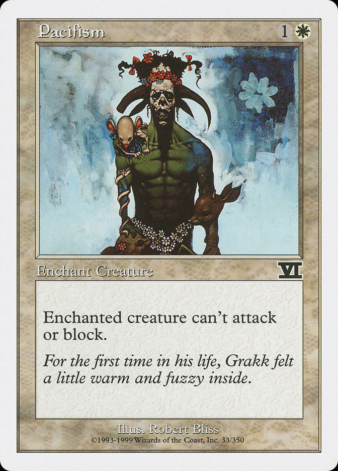 Pacifism [Classic Sixth Edition] MTG Single Magic: The Gathering    | Red Claw Gaming