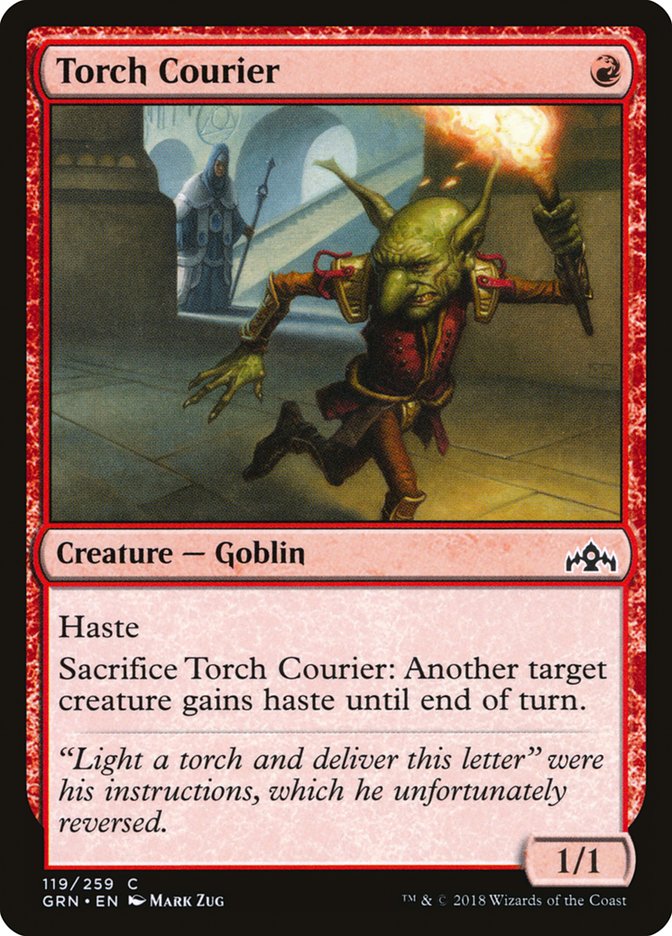 Torch Courier [Guilds of Ravnica] MTG Single Magic: The Gathering    | Red Claw Gaming