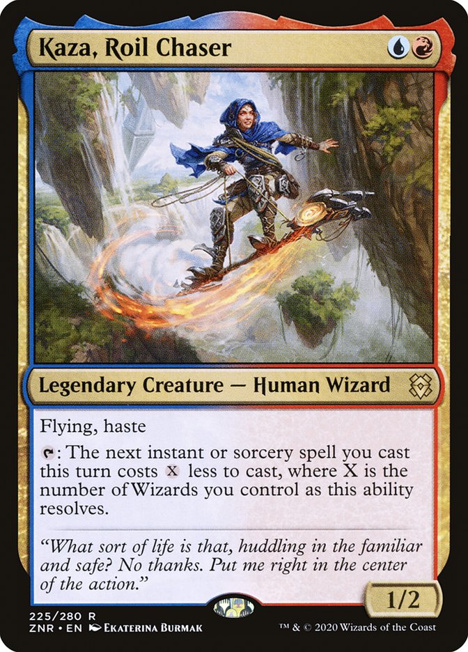 Kaza, Roil Chaser [Zendikar Rising] MTG Single Magic: The Gathering    | Red Claw Gaming