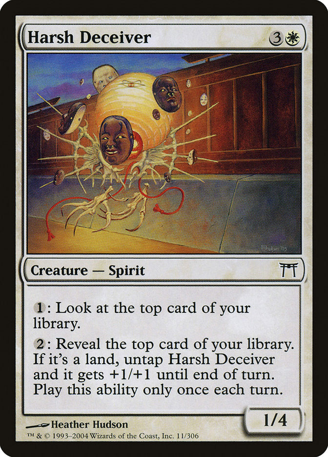 Harsh Deceiver [Champions of Kamigawa] MTG Single Magic: The Gathering    | Red Claw Gaming