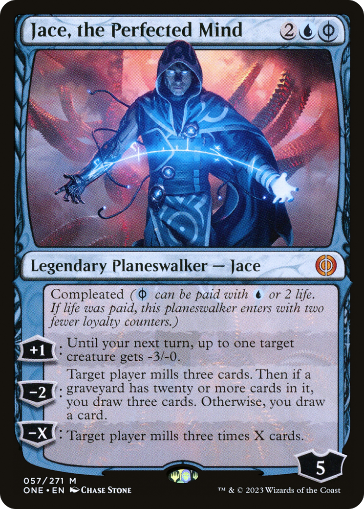 Jace, the Perfected Mind [Phyrexia: All Will Be One] MTG Single Magic: The Gathering    | Red Claw Gaming
