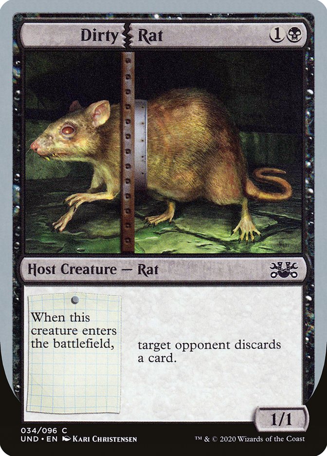 Dirty Rat [Unsanctioned] MTG Single Magic: The Gathering    | Red Claw Gaming
