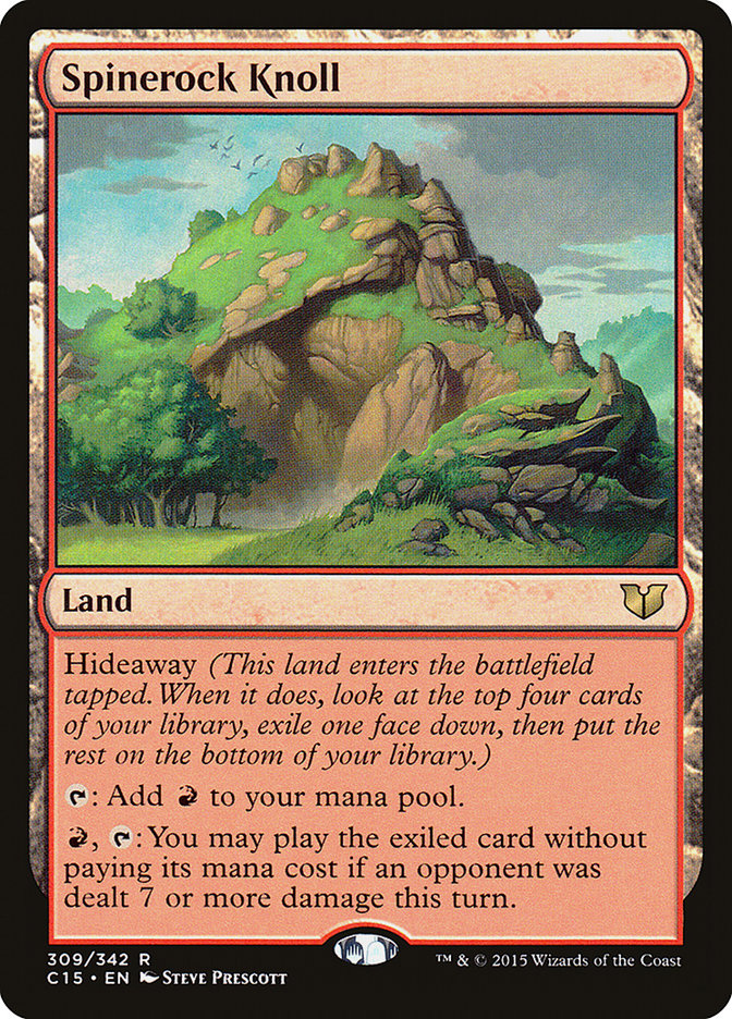 Spinerock Knoll [Commander 2015] MTG Single Magic: The Gathering    | Red Claw Gaming