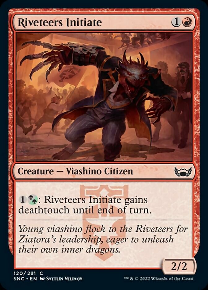 Riveteers Initiate [Streets of New Capenna] MTG Single Magic: The Gathering    | Red Claw Gaming
