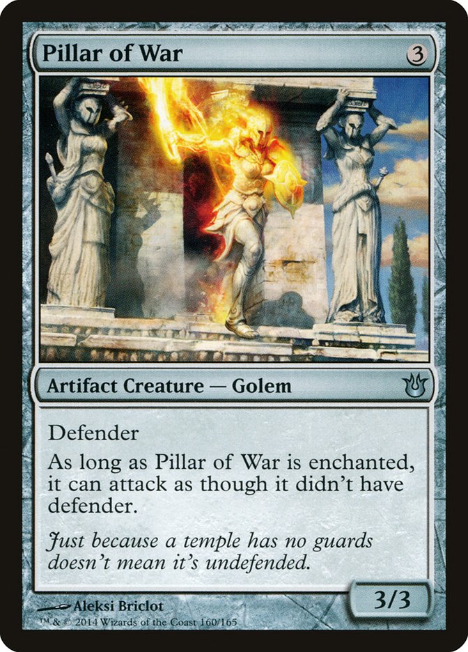 Pillar of War [Born of the Gods] MTG Single Magic: The Gathering    | Red Claw Gaming