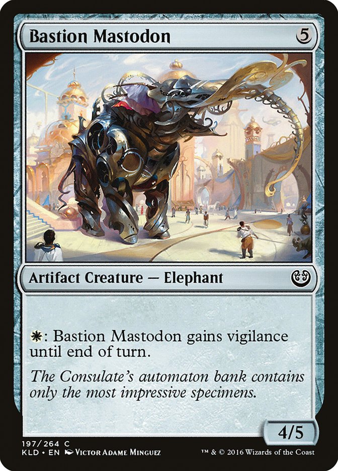 Bastion Mastodon [Kaladesh] MTG Single Magic: The Gathering    | Red Claw Gaming