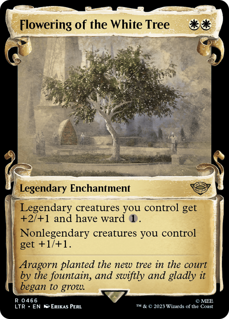 Flowering of the White Tree [The Lord of the Rings: Tales of Middle-Earth Showcase Scrolls] MTG Single Magic: The Gathering    | Red Claw Gaming