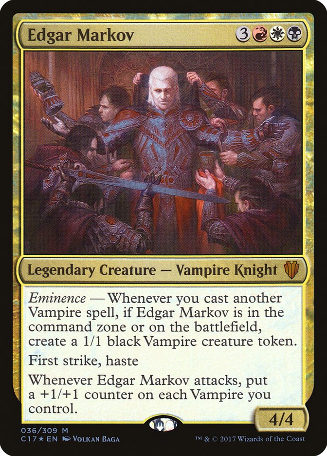Edgar Markov [Commander 2017] MTG Single Magic: The Gathering    | Red Claw Gaming