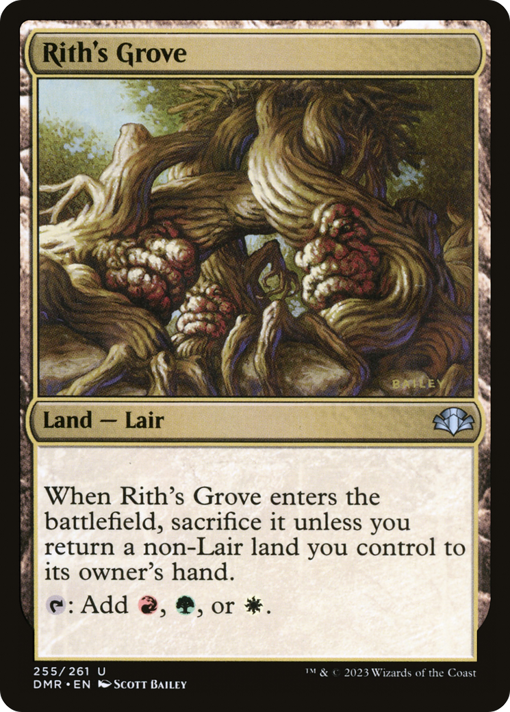 Rith's Grove [Dominaria Remastered] MTG Single Magic: The Gathering    | Red Claw Gaming