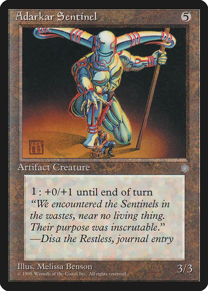 Adarkar Sentinel [Ice Age] MTG Single Magic: The Gathering    | Red Claw Gaming