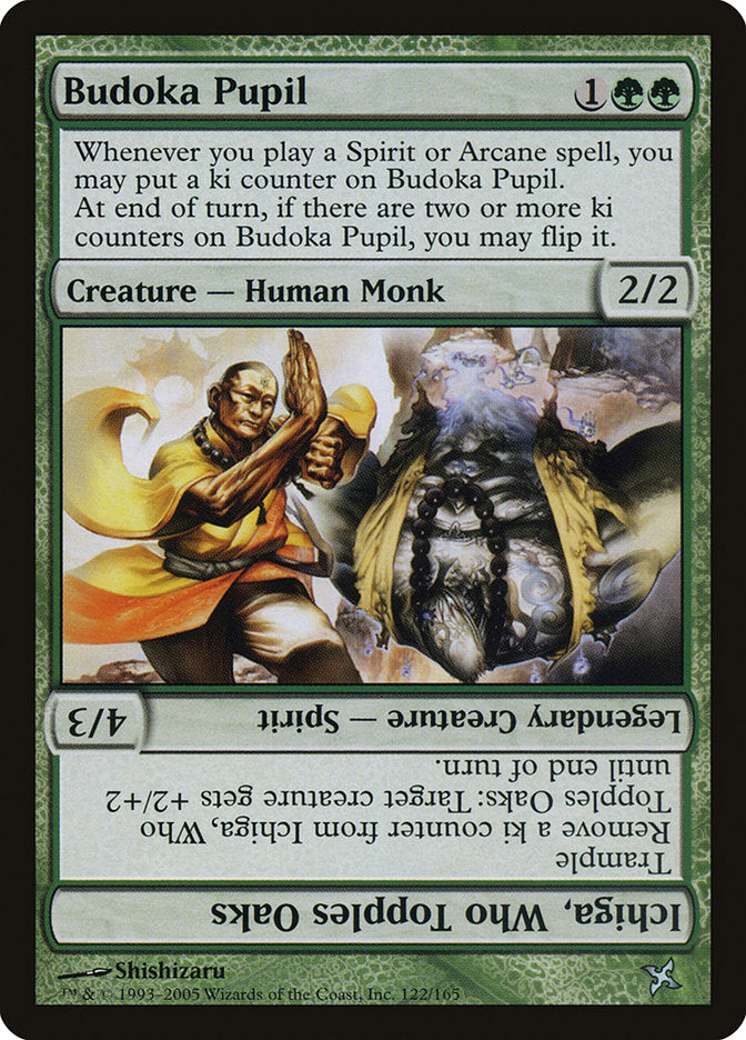 Budoka Pupil // Ichiga, Who Topples Oaks [Betrayers of Kamigawa] MTG Single Magic: The Gathering    | Red Claw Gaming