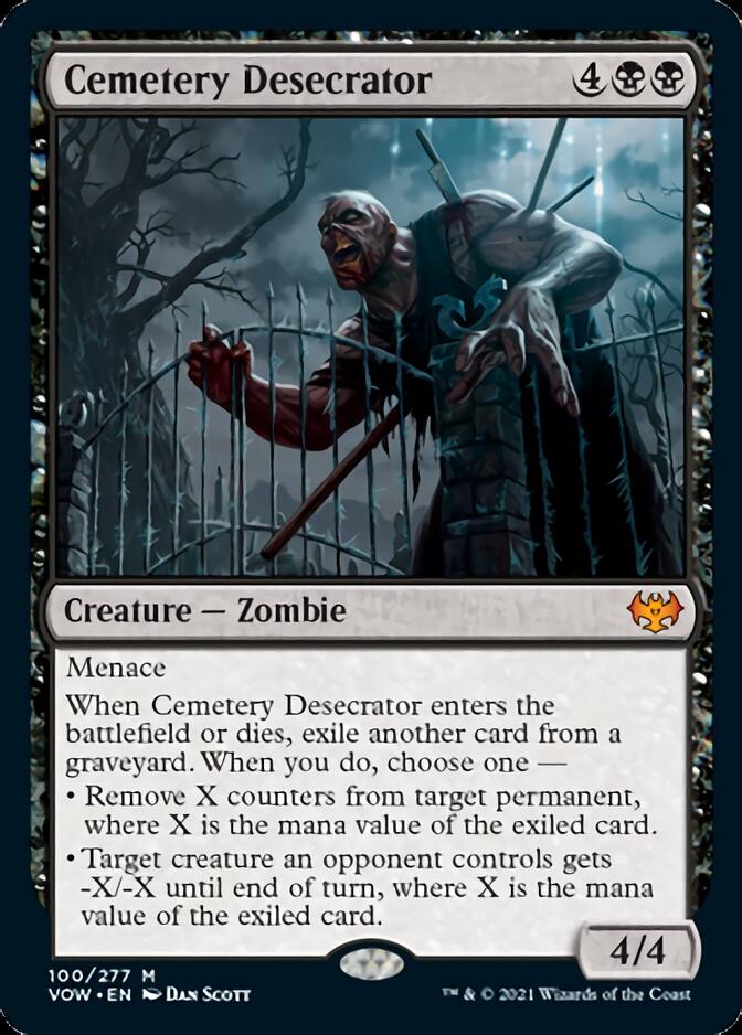 Cemetery Desecrator [Innistrad: Crimson Vow] MTG Single Magic: The Gathering    | Red Claw Gaming