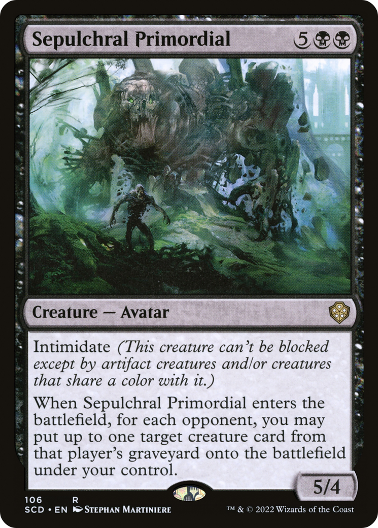 Sepulchral Primordial [Starter Commander Decks] MTG Single Magic: The Gathering    | Red Claw Gaming