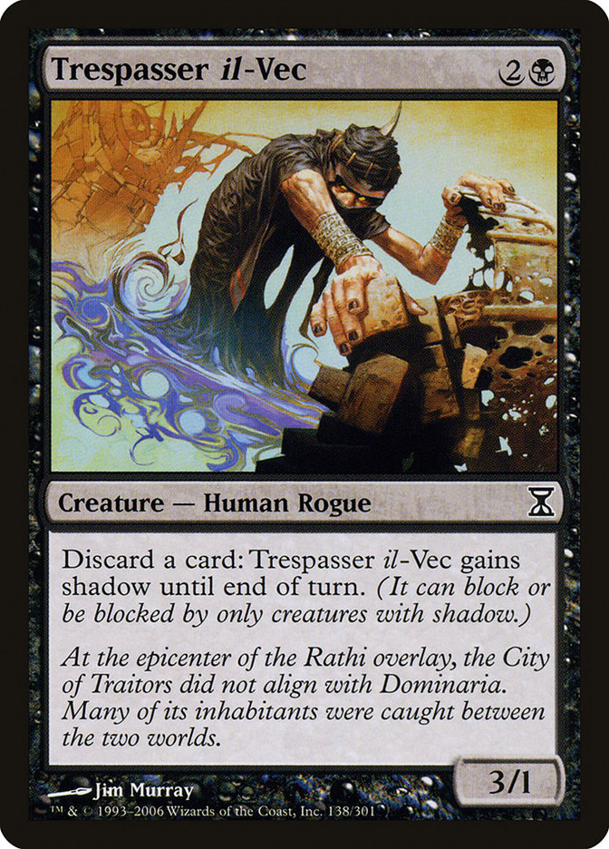 Trespasser il-Vec [Time Spiral] MTG Single Magic: The Gathering    | Red Claw Gaming