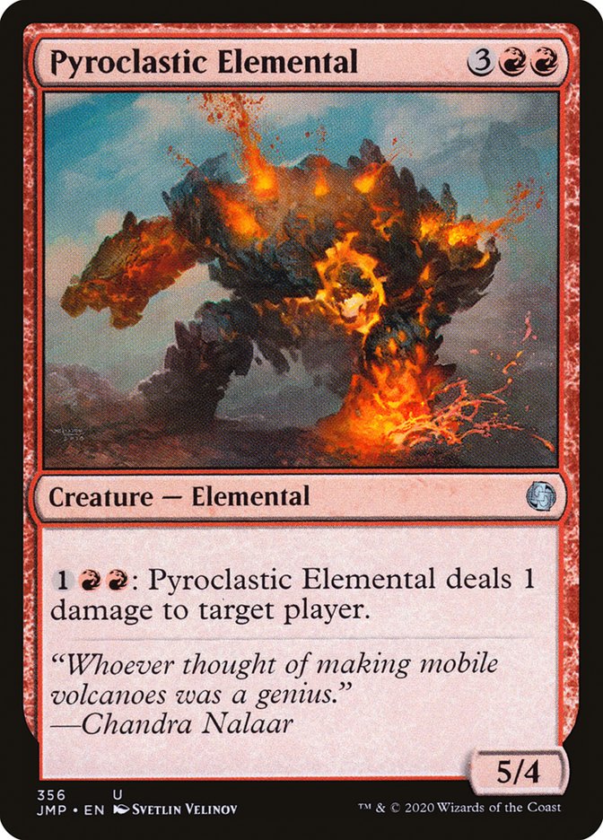 Pyroclastic Elemental [Jumpstart] MTG Single Magic: The Gathering    | Red Claw Gaming