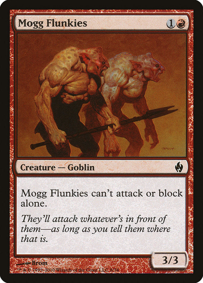 Mogg Flunkies [Premium Deck Series: Fire and Lightning] MTG Single Magic: The Gathering    | Red Claw Gaming