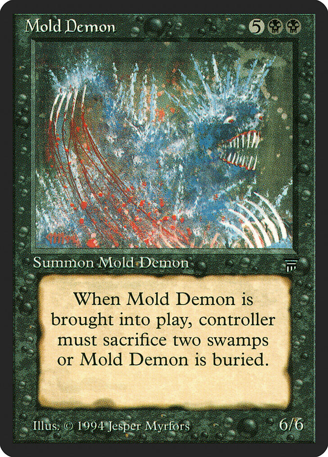 Mold Demon [Legends] MTG Single Magic: The Gathering    | Red Claw Gaming