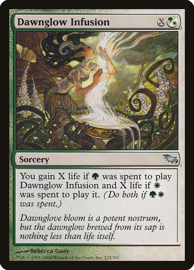 Dawnglow Infusion [Shadowmoor] MTG Single Magic: The Gathering    | Red Claw Gaming